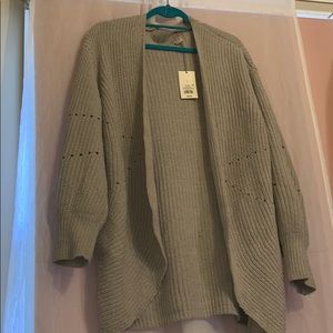 Grey Super Soft Cardigan